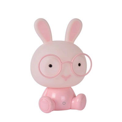 lafabryka.pl DODO Rabbit - Lampa stołowa dziecięca - LED Dim. - 1x3W - 3 StepDim - Pink 71591/03/66 Lucide
